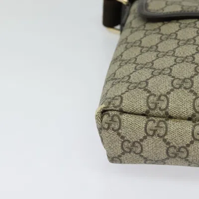 Pre-owned Gucci Gg Canvas Beige Canvas Shoulder Bag () In Sand