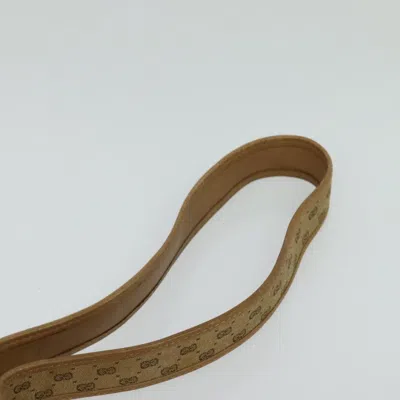 Pre-owned Gucci Gg Canvas Beige Canvas Shoulder Bag () In Sand