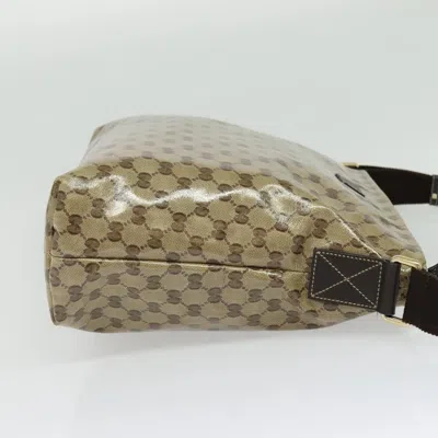 Pre-owned Gucci Gg Canvas Beige Canvas Shoulder Bag () In Sand