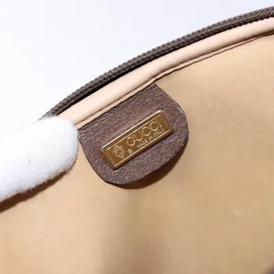 Pre-owned Gucci Gg Canvas Beige Canvas Shoulder Bag () In Sand