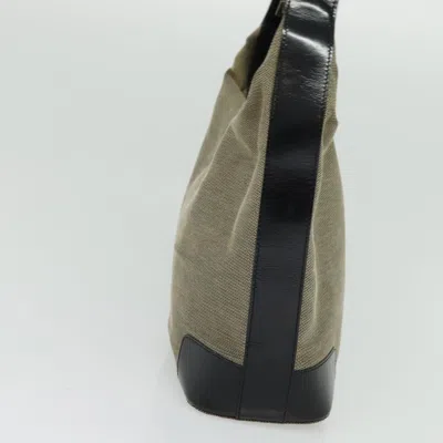 Pre-owned Gucci Gg Canvas Beige Canvas Shoulder Bag () In Sand