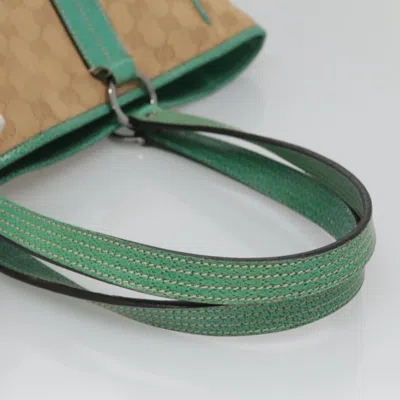 Pre-owned Gucci Gg Canvas Beige Canvas Tote Bag () In Sand