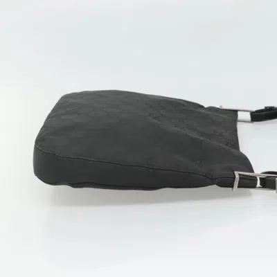 Pre-owned Gucci Gg Canvas Black Canvas Shoulder Bag ()