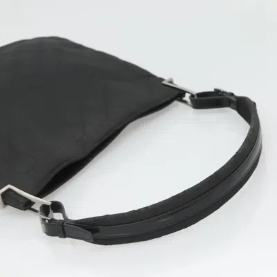 Pre-owned Gucci Gg Canvas Black Canvas Shoulder Bag ()