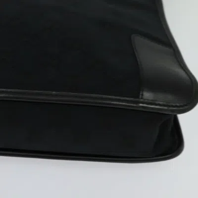 Pre-owned Gucci Gg Canvas Black Canvas Shoulder Bag ()