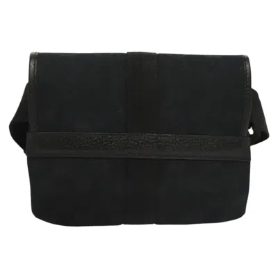 Pre-owned Gucci Gg Canvas Black Canvas Shoulder Bag ()