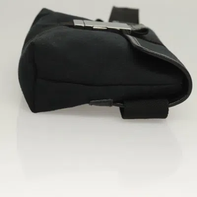 Pre-owned Gucci Gg Canvas Black Canvas Shoulder Bag ()