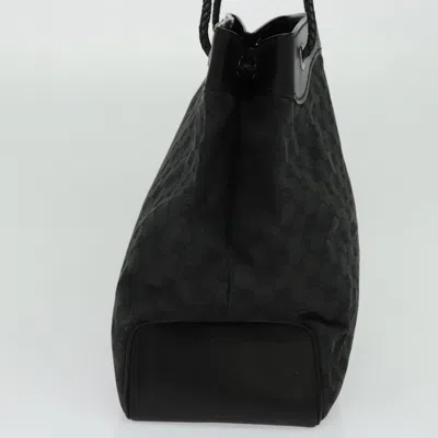 Pre-owned Gucci Gg Canvas Black Canvas Tote Bag ()