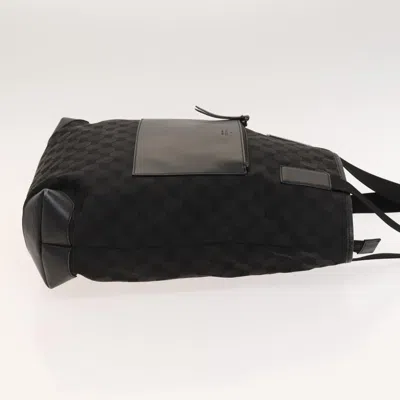 Pre-owned Gucci Gg Canvas Black Canvas Tote Bag ()