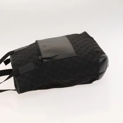 Pre-owned Gucci Gg Canvas Black Canvas Tote Bag ()