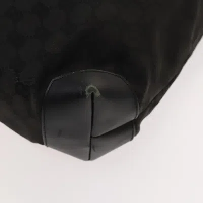 Pre-owned Gucci Gg Canvas Black Canvas Tote Bag ()