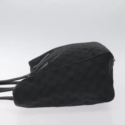 Pre-owned Gucci Gg Canvas Black Canvas Tote Bag ()