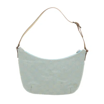 Pre-owned Gucci Gg Canvas Blue Canvas Clutch Bag ()