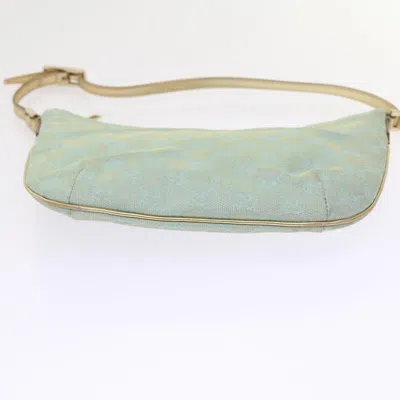 Pre-owned Gucci Gg Canvas Blue Canvas Clutch Bag ()