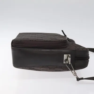 Pre-owned Gucci Gg Canvas Brown Canvas Shoulder Bag ()