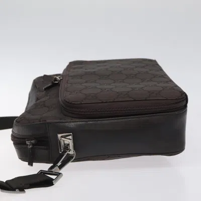 Pre-owned Gucci Gg Canvas Brown Canvas Shoulder Bag ()