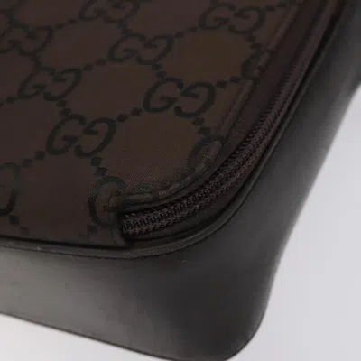 Pre-owned Gucci Gg Canvas Brown Canvas Shoulder Bag ()
