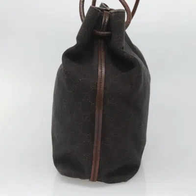 Pre-owned Gucci Gg Canvas Brown Canvas Shoulder Bag ()