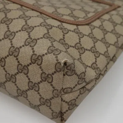 Pre-owned Gucci Gg Canvas Brown Canvas Tote Bag ()