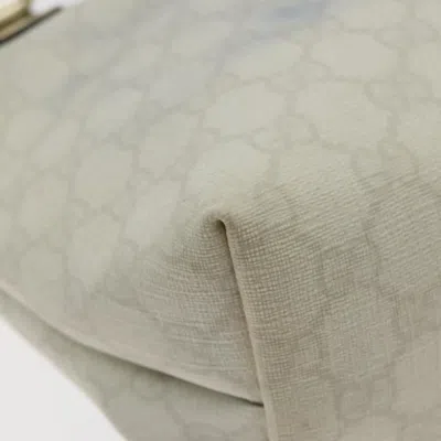 Pre-owned Gucci Gg Canvas White Canvas Tote Bag ()