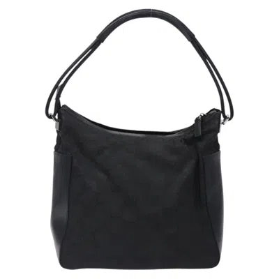 Pre-owned Gucci Gg Nylon Black Nylon Shoulder Bag ()