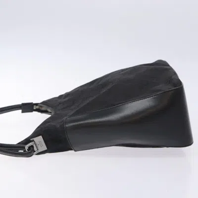 Pre-owned Gucci Gg Nylon Black Nylon Shoulder Bag ()