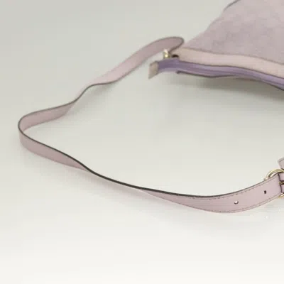 Pre-owned Gucci Ssima Purple Leather Shoulder Bag ()