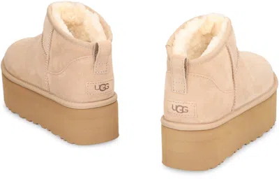 Ugg Classic Ultra Mini Boots In Neutral