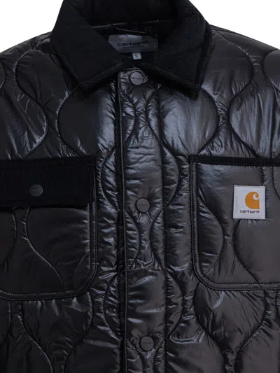 Carhartt Black Oscar Chore Liner Jacket In Multi
