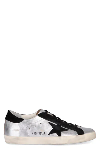 Golden Goose Superstar Metallic Leather Low-top Sneakers In Multi