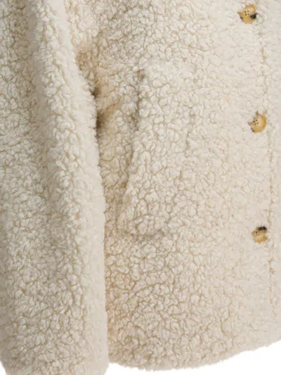 Tatras White Polyester Padded Jacket In Neutral