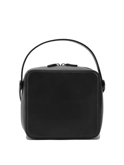 Auralee Square Crossbody Bag Adjustable Strap In Black