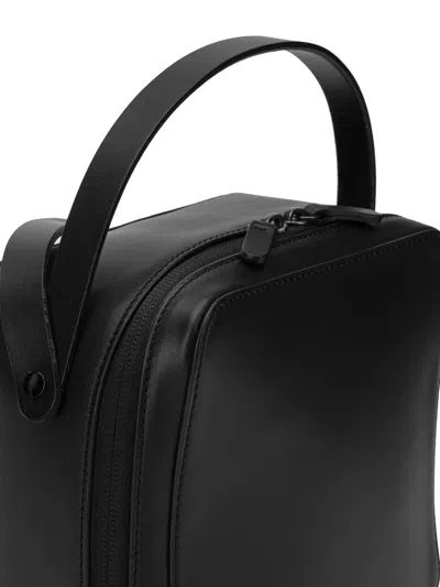 Auralee Square Crossbody Bag Adjustable Strap In Black