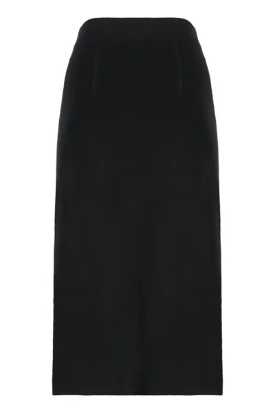 Elisabetta Franchi Sure! The Translation From Italian (it) To English (en) For Gonna In Maglia Is Knit Skirt. In Black