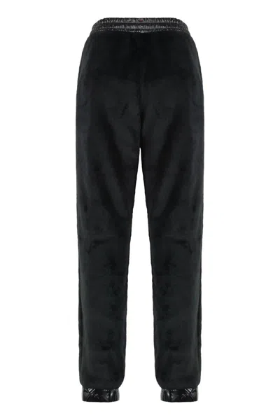 Moncler Grenoble Sport Pants In Polartec In Black