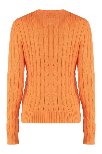 Polo Ralph Lauren Sweater In Orange