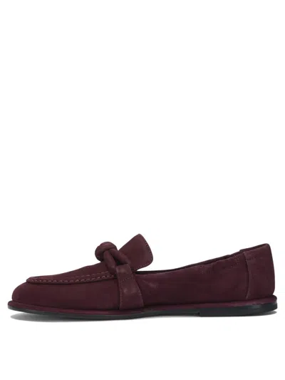 Pomme D'or Loafers & Slippers In Burgundy
