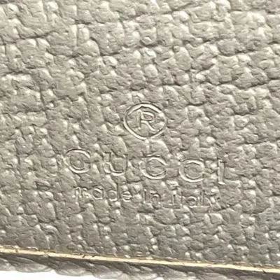 Pre-owned Gucci Multi-color Coated Canvas Leather Long Wallet (bi-fold) ()