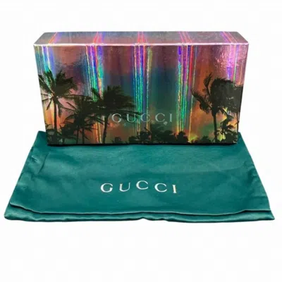 Pre-owned Gucci Multi-color Coated Canvas Leather Long Wallet (bi-fold) ()