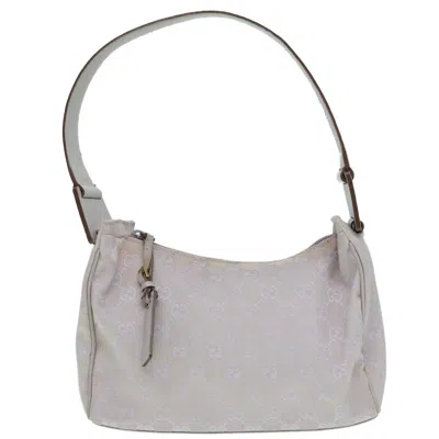 Pre-owned Gucci Purple Canvas Shoulder Bag ()