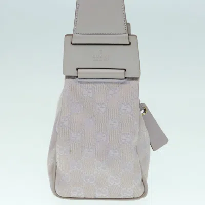 Pre-owned Gucci Purple Canvas Shoulder Bag ()