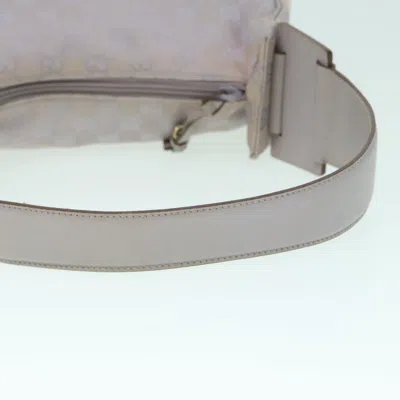 Pre-owned Gucci Purple Canvas Shoulder Bag ()