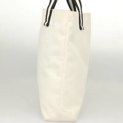 Pre-owned Gucci White Canvas Tote Bag ()