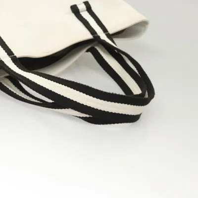 Pre-owned Gucci White Canvas Tote Bag ()