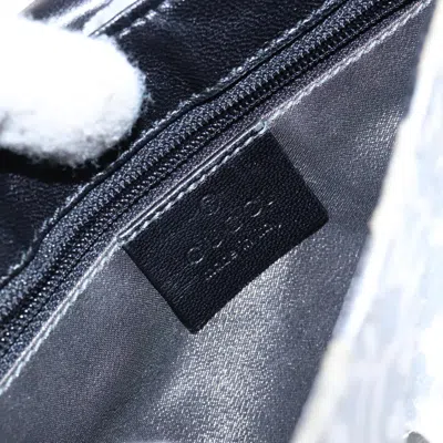 Pre-owned Gucci White Velvet Shoulder Bag ()