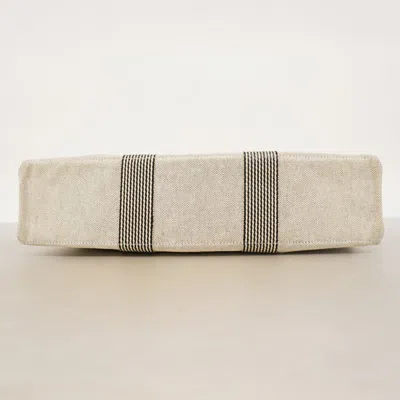 Pre-owned Hermes Black Canvas Tote Bag ()