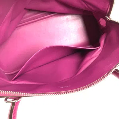 Pre-owned Hermes Bolide Purple Taurillon Clemence Leather Handbag Shoulder Bag Tote Bag ()