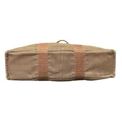 Pre-owned Hermes Brown Canvas Tote Bag ()