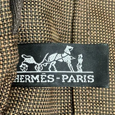Pre-owned Hermes Brown Canvas Tote Bag ()