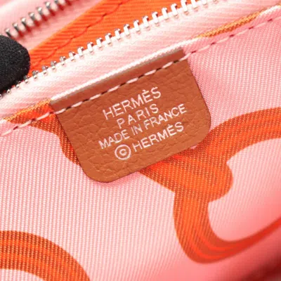 Pre-owned Hermes Brown Evercalf Leather Leather Coin Purse/coin Case ()